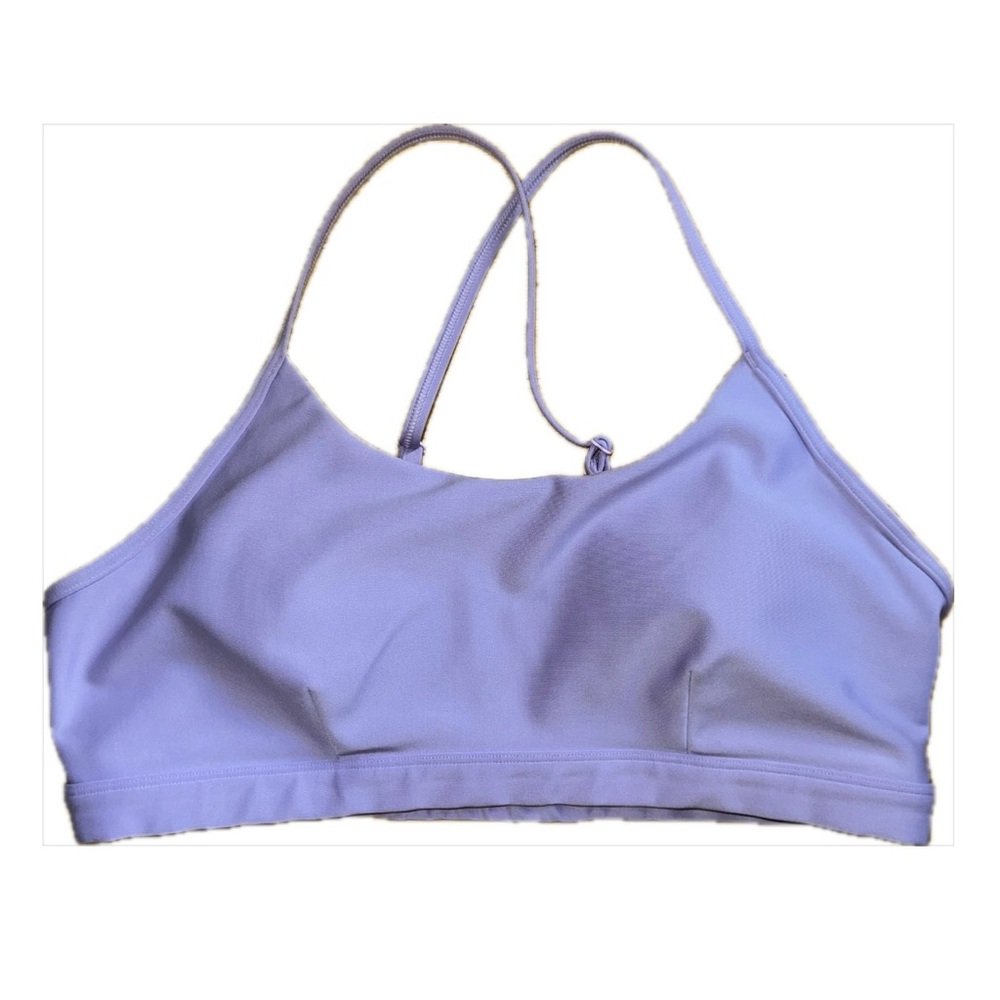 Alo racerback Lavender Sports Bra
